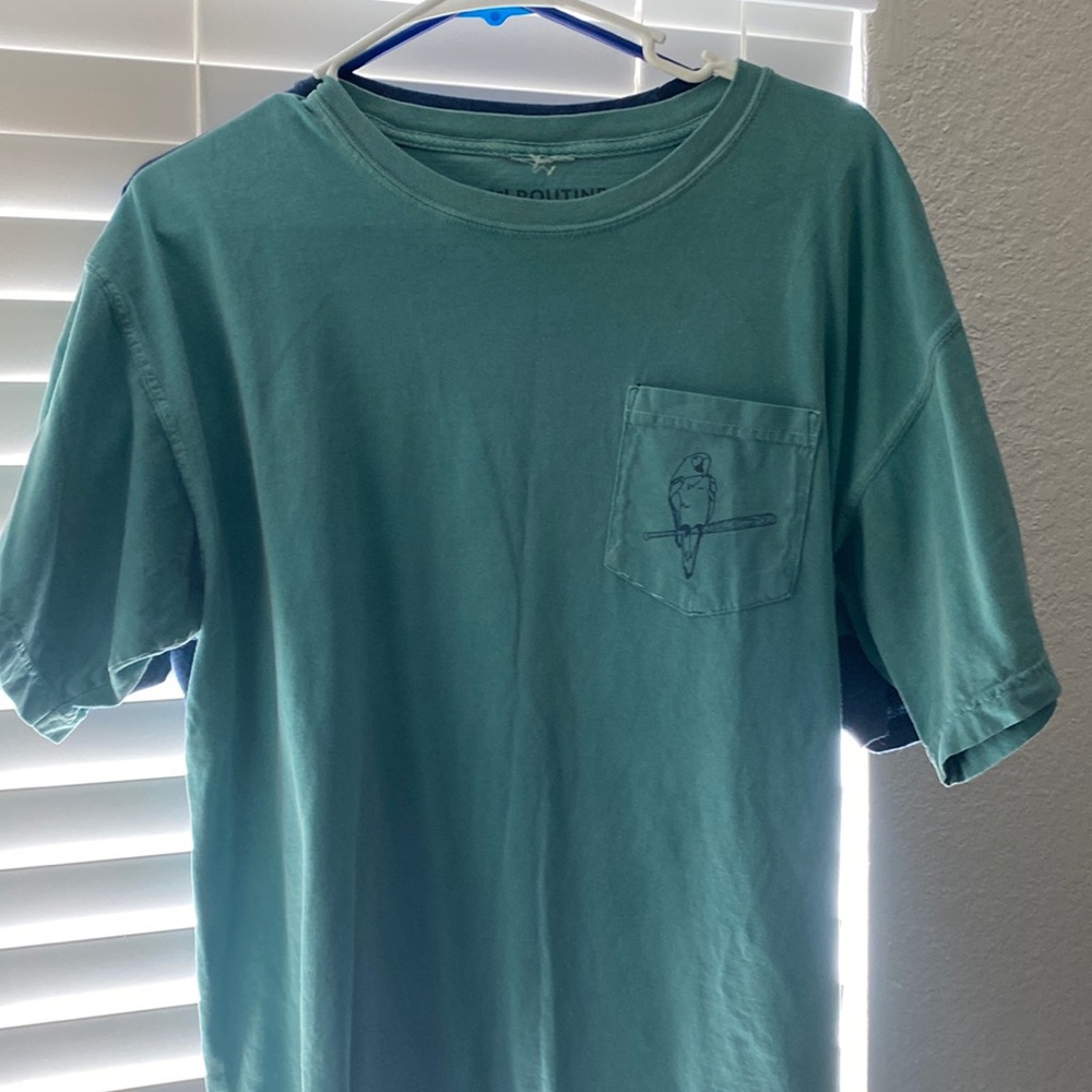 Routine baseball brand shirt size large